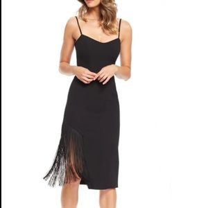 Dress the Population Black Rory Midi Dress